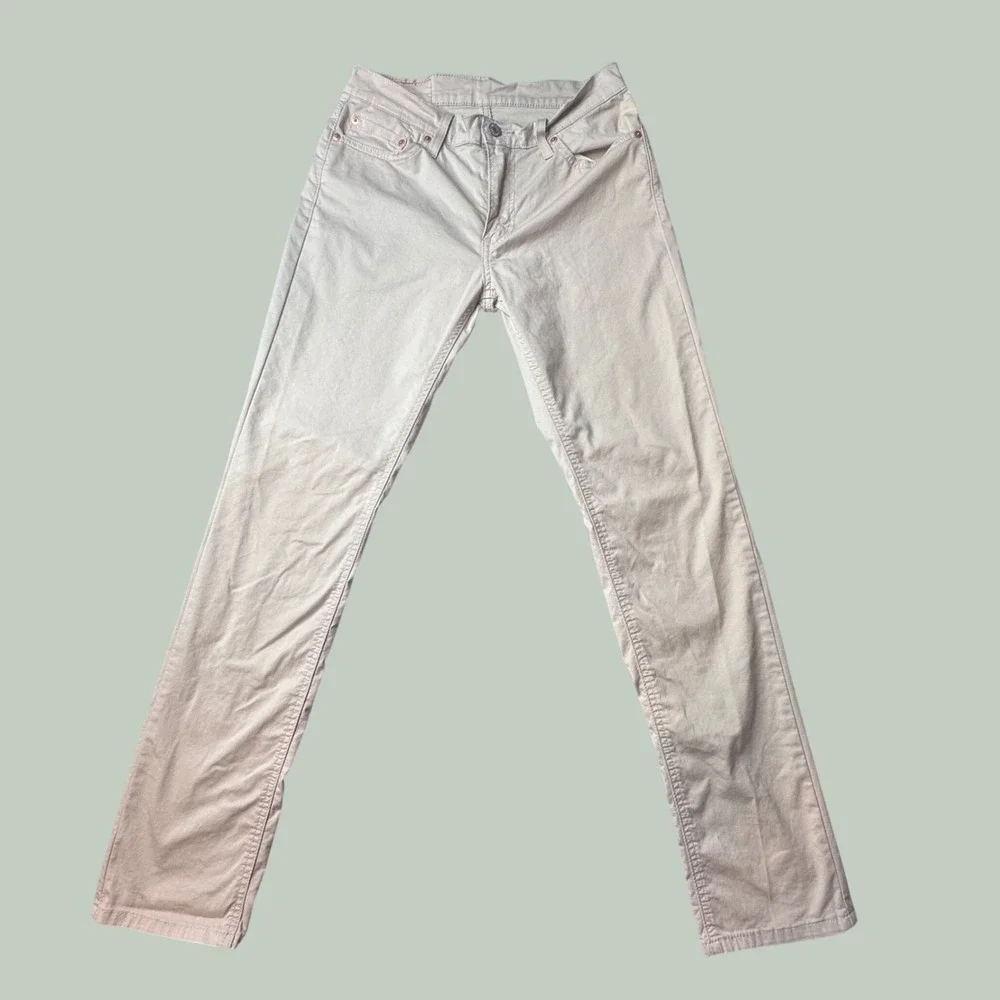 Levi's 511 Pants Mens 30x32 Slim Fit Khaki Tan Stretch Chinos Casual Workwear